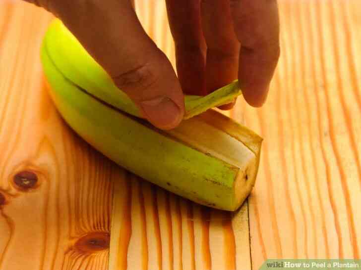 Image intitulée Peler une banane Plantain Étape 8